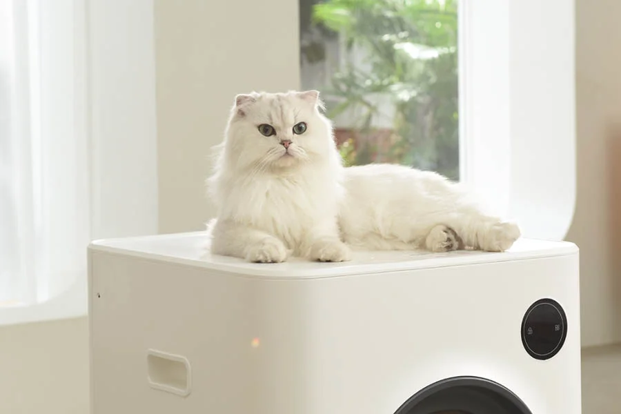 easy clean cat litter box