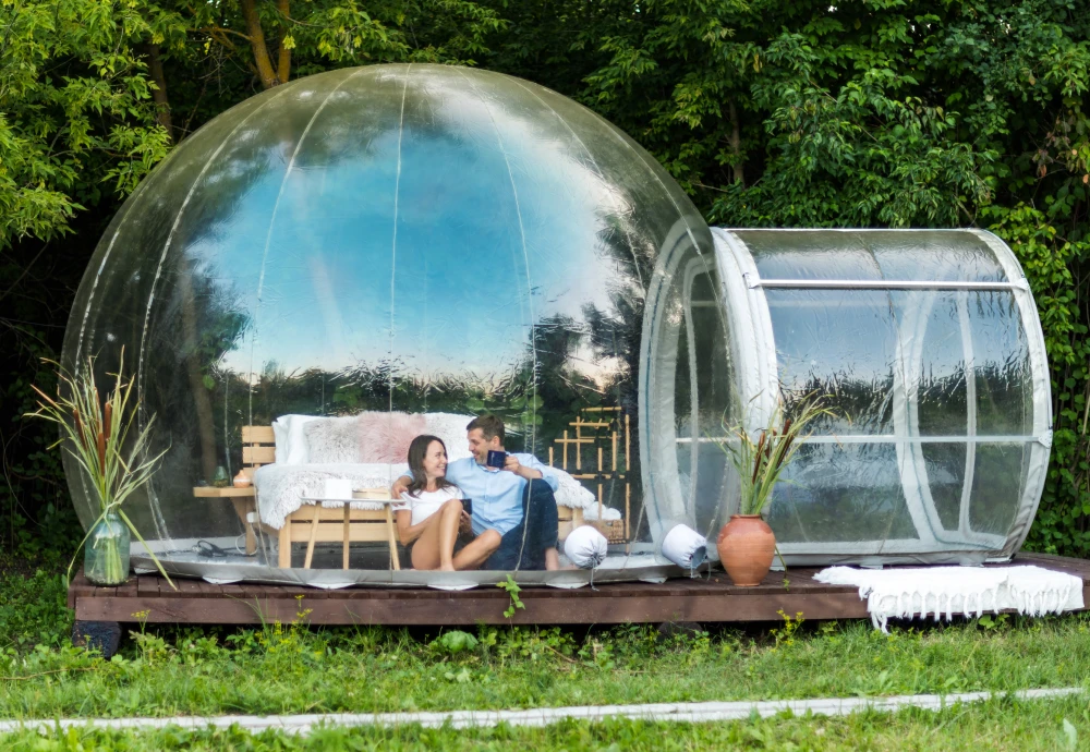 bubble inflatable tent
